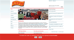 Desktop Screenshot of cywu.org.uk